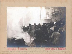 Milano - Corso Loreto (ora Corso Buenos Aires) - Incendio
