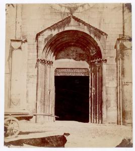 Milano - Chiesa di San Giovanni in Conca (ora demolita) - Portale