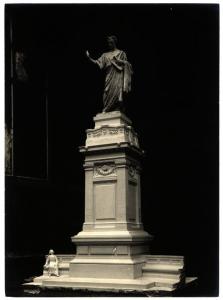 Scultura - Bozzetto - Monumento a Virgilio per Mantova - Luigi Secchi
