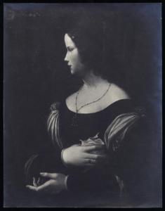 Dipinto - Ritratto di dama - Lorenzo Leonbruno (?) - Parigi - Musée Jacquemart-André