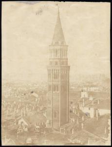Milano - Chiesa di San Gottardo in Corte, campanile, Palazzo Reale