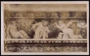 Pittura murale - Angeli e decorazione - Milano - San Maurizio al Monastero Maggiore - Fregio del tramezzo