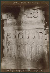 Rilievo - Gesù tra gli Apostoli - Milano - Basilica di Sant'Ambrogio - Sarcofago di Stilicone