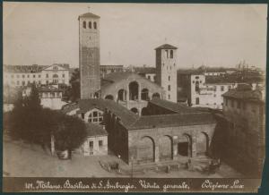 Milano - Basilica di Sant'Ambrogio - Veduta generale