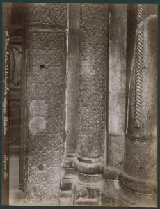 Portale - Strombatura - Particolare del lato destro del portale maggiore - Milano - Basilica di Sant'Ambrogio - Nartece