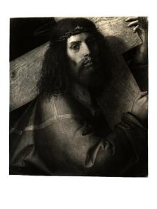 Vicenza - Museo - B. Montagna, Gesù e la croce