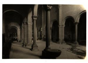 Verona - Basilica di S. Zeno Maggiore - Interno visto dall'ingresso