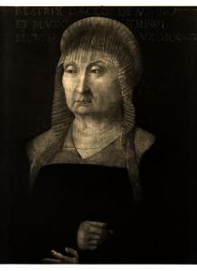 Milano - Collezione Trivulziana - Ritratto di Beatrice d'Avalos, dipinto su tela