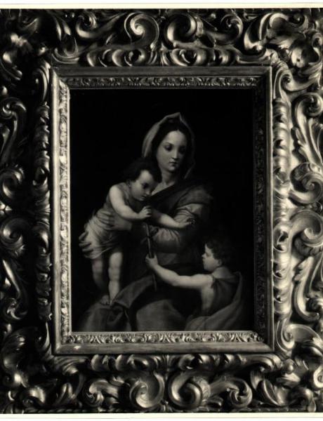 Andrea del Sarto, Madonna con Bambino, olio su tavola