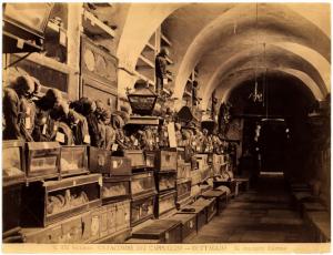 Palermo - Catacombe dei cappuccini - Particolare dell'interno
