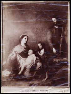 Dipinto - Sacra Famiglia - Jusepe de Ribera detto Lo Spagnoletto - Toledo - Museo di Santa Cruz