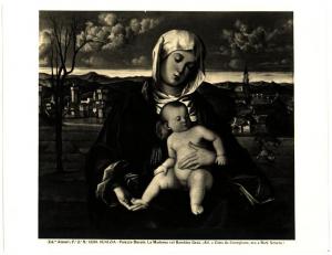 Venezia - Palazzo Ducale - Bartolomeo Veneto (attr -), Madonna con Bambino, dipinto ad olio