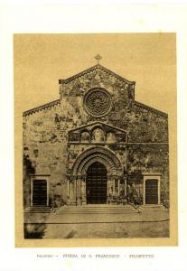 Palermo - Chiesa di S. Francesco - Veduta frontale