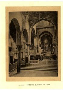 Palermo - Cappella Palatina - Veduta dell'interno