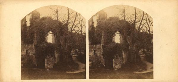 Inghilterra - Kenilworth Castle - Giardino con rovine