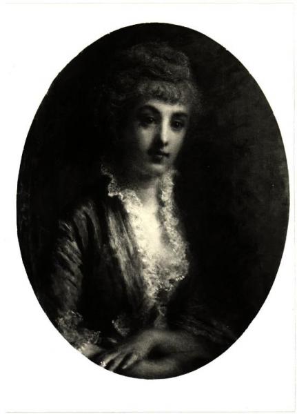 Raccolta Briaghi - Ritratto della Signora Alemanni Ceretti, olio su tela (1880)