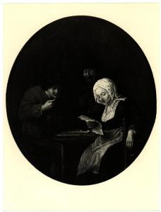 Milano - Raccolta Sen. Emanuele Greppi - Adriano van Ostade, scena in un interno, olio su tavola