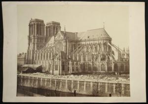 Parigi - Cattedrale di Nôtre Dame - fianco sud