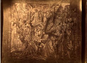 Trento - Duomo - Francesco Veronese, Salita al Calvario, arazzo (su disegno di Albert Durer)