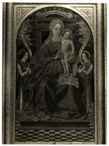 Cremona - Museo Civico - Girolamo e Romano Bembo, Madonna con Bambino, olio su tavola