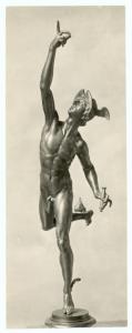 Mercurio, statuetta in bronzo