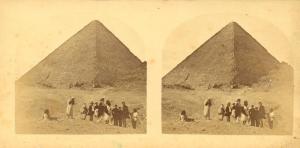 Il Cairo - Giza - Piramide - Veduta animata
