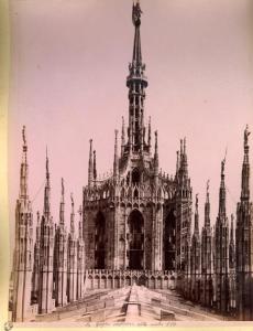Milano - Duomo - Terrazzo - Guglia della Madonnina