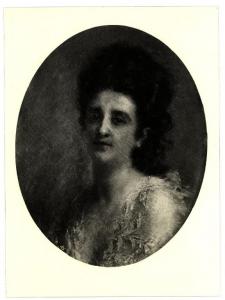 Raccolta Avv. E. Bodrio - Daniele Ranzoni, ritratto femminile, olio su tela