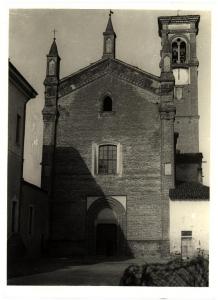 Villanova del Sillaro - Chiesa parrocchiale - Veduta della facciata
