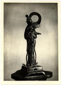 Milano - Raccolta Missioni Estere - Statuetta religiosa cinese in bronzo (Pe Lan Kua)
