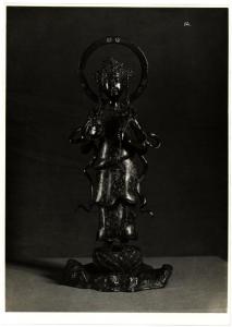 Milano (?) - Raccolta Francesco Mauro - Idolo cinese (Kouan - Yin), scultura in metallo