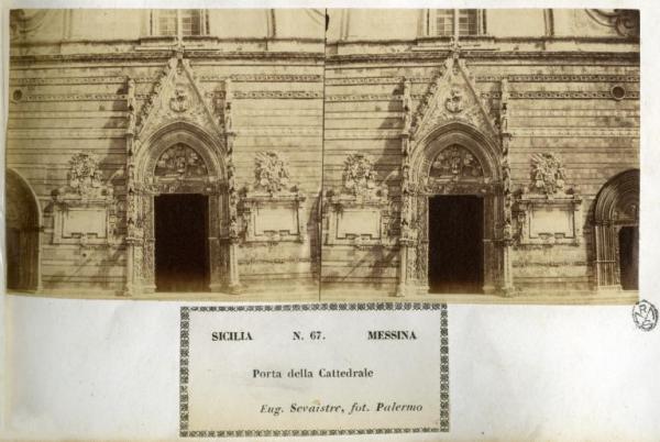 Messina - Cattedrale - Portale centrale