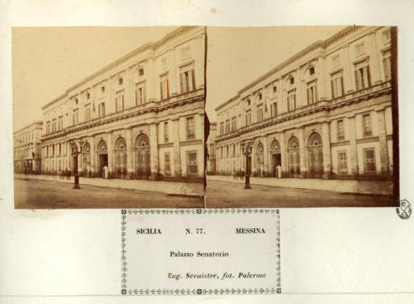 Messina - Palazzo Senatorio - Facciata