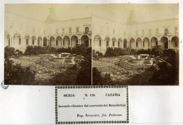 Catania - Monastero di S. Nicolò l'Arena - Secondo chiostro