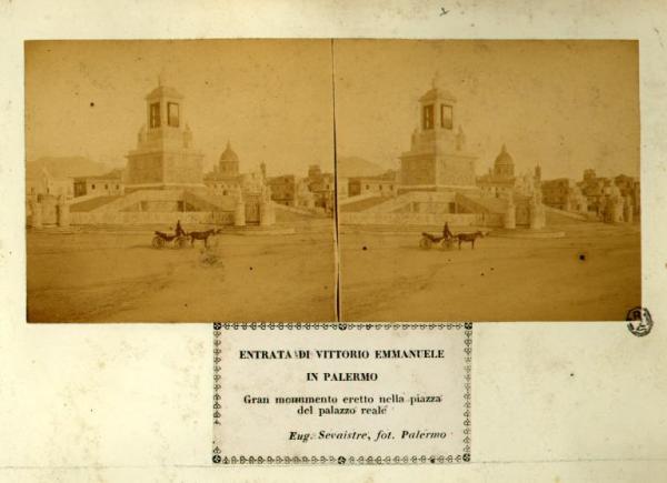 Palermo - Piazza Indipendenza - Monumento a Filippo V di Borbone