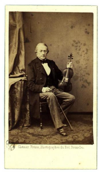 Ritratto maschile - Charles August de Bériot violinista belga