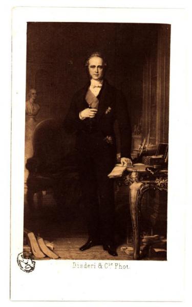 Dipinto - Ritratto maschile - Henry John Temple visconte di Palmerston politico inglese