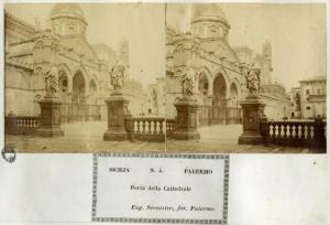 Palermo - Cattedrale - Lato destro e portale