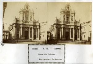 Catania - Via Etnea - Chiesa della Collegiata - Facciata