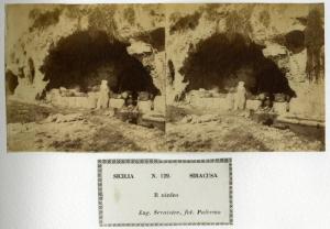 Siracusa - Parco archeologico della Neapolis - Grotta del Ninfeo