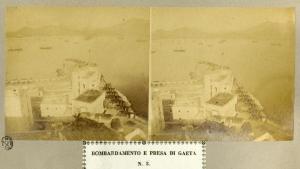 Spedizione dei Mille - Assedio di Gaeta - Postazioni di bombardamento - Cannoni della batteria Santa Maria