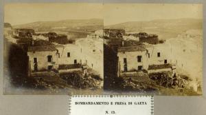 Spedizione dei Mille - Assedio di Gaeta - Postazioni di bombardamento - Cannoni della batteria Santa Ostia