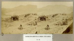Spedizione dei Mille - Assedio di Gaeta - Quartiere Il Borgo - Postazioni di bombardamento - Batteria Santa Ostia