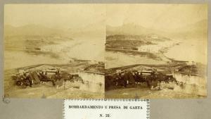 Spedizione dei Mille - Assedio di Gaeta - Postazioni di bombardamento - Batteria Conga - Soldati
