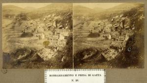 Spedizione dei Mille - Assedio di Gaeta - Accampamento dell'undicesimo battaglione dei Bersaglieri