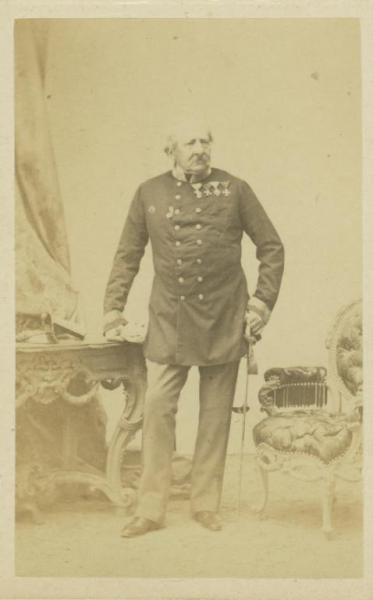 Ritratto maschile - Militare - Barone Heinrich von Hess generale austriaco