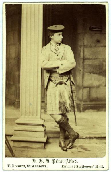 Ritratto maschile - Principe Alfred duca di Edimburgo