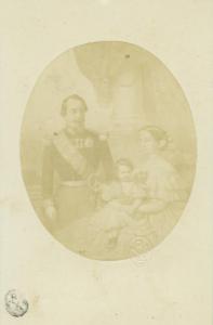 Ritratto di famiglia - Napoleone III Imperatore di Francia con la famiglia