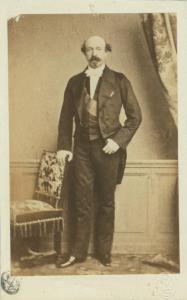 Ritratto maschile - Charles Auguste duca di Morny politico francese