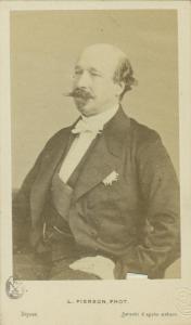 Ritratto maschile - Charles Auguste duca di Morny politico francese